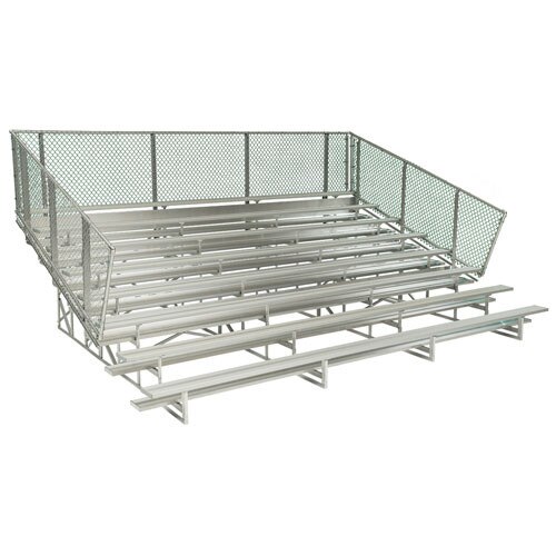 Bleachers With Fencing